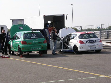 Greakasseproblemer satte an stopper for Peter Obel's testdag.